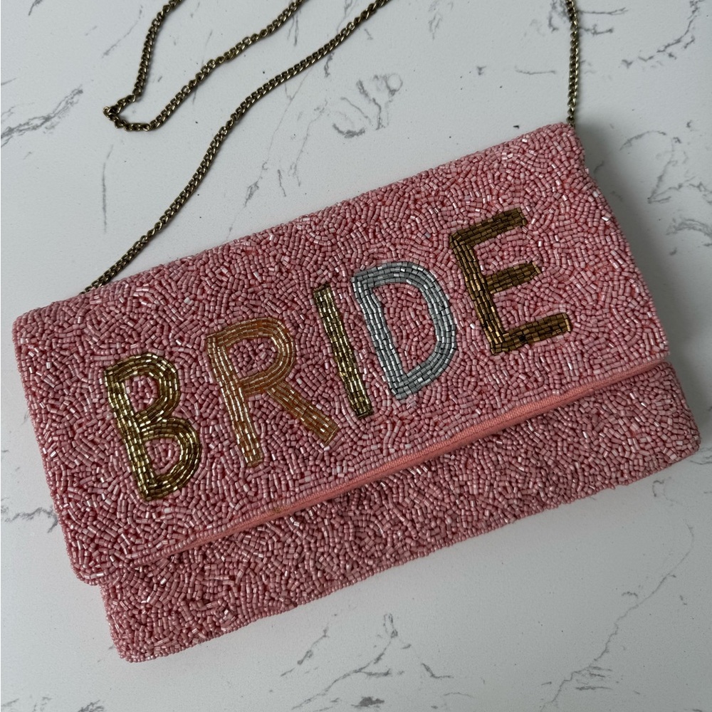 Beaded Bride Purse